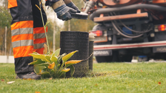 Asumislietteen tyhjennys