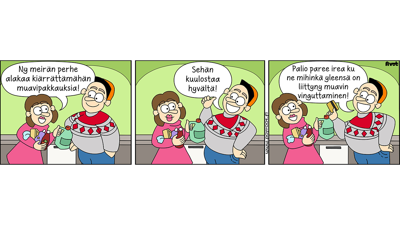 pöyrööt sarjakuva