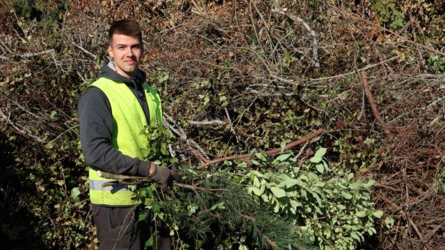 Kesätyöläinen Iikka Ojanperä
