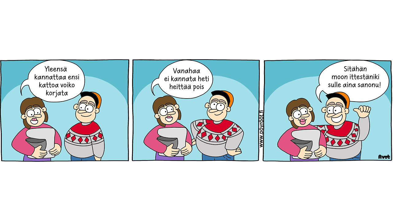 pöyrööt-sarjakuva